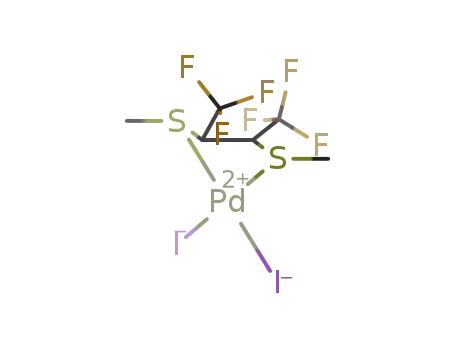 PdI2(CH3SCH(CF3)CH(CF3)SCH3)