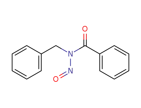 Molecular Structure of 10575-94-7 (Benzamide, N-nitroso-N-(phenylmethyl)-)