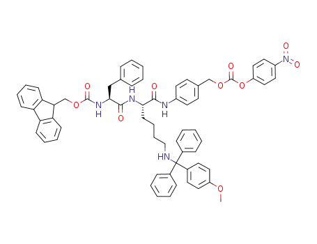 Fmoc-Phe-Lys(MMT)-PABC-PNP