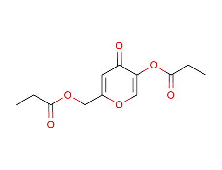2-propionyloxymethyl-4H-pyran-4-on-5-yl propionate