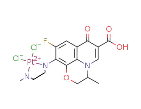 [PtCl2(ofloxacin)]