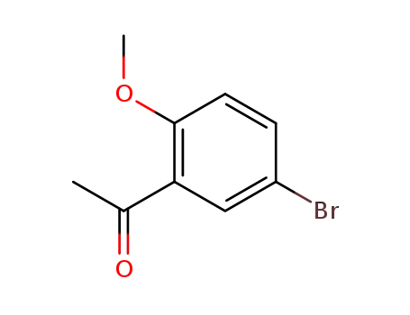 Molecular Structure of 16740-73-1 (5-Bromo-2-methoxyacetophenone)