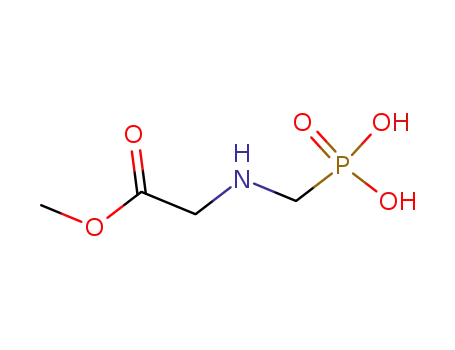Molecular Structure of 39600-44-7 (N-(methoxcarbonylmethyl)aminomethylphosphonic acid (Glyphosate methyl ester))