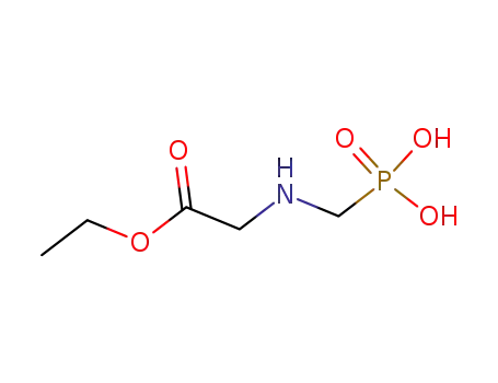 Molecular Structure of 39600-47-0 (N-(Ethoxycarbonylmethyl)aminomethylphosphonic acid (Glyphosate ethyl ester))