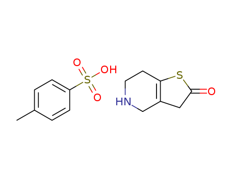4,5,6,7-TETRAHYDROTHIENO[3,2-C]PYRIDIN-2(3H)-ONE 4-METHYLBENZENESULFONATE
