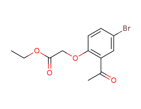 ethyl 2-(2-acetyl-4-bromophenoxy)acetate