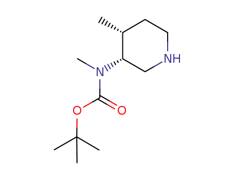 tert-butyl N-methyl-N-[(3R,4R)-4-methylpiperidin-3-yl]carbamate
