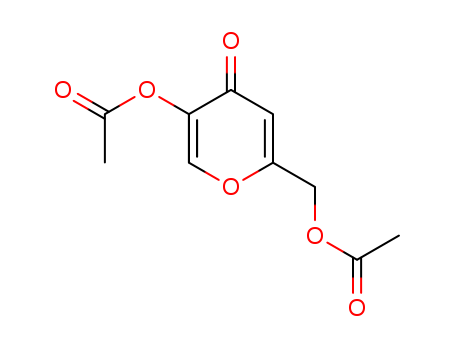 (5-acetyloxy-4-oxopyran-2-yl)methyl acetate