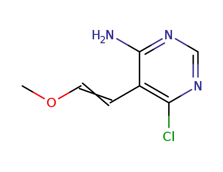 6-chloro-5-(2-methoxyvinyl)pyrimidin-4-ylamine