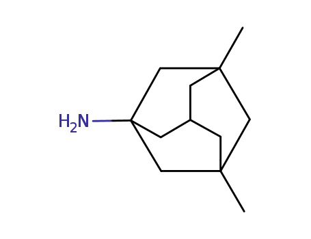 Molecular Structure of 19982-08-2 (Tricyclo[3.3.1.13,7]decan-1-amine,3,5-dimethyl-)
