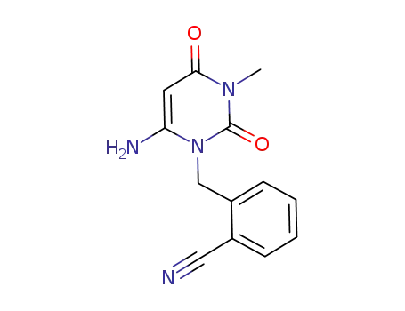 6-amino-1-(2-cyanobenzyl)-3-methylpyrimidine-2,4(1H,3H)-dione