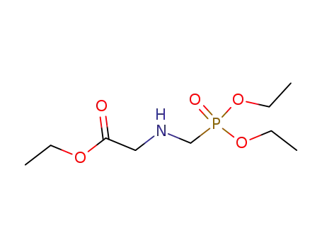 Molecular Structure of 60711-71-9 (Glycine, N-[(diethoxyphosphinyl)methyl]-, ethyl ester)