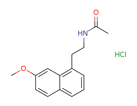 N [2-(7-methoxynaphthalen-1-yl)ethyl]acetamide hydrochloride