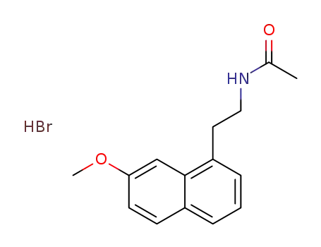 N-[2-(7-methoxy-1-naphthyl)ethyl]acetamide hydrobromide