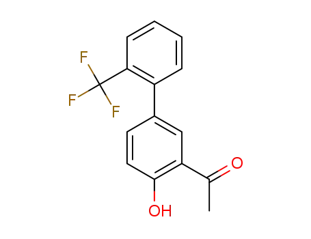 1-[4-hydroxy-2'-(trifluoromethyl)biphenyl-3-yl]ethanone