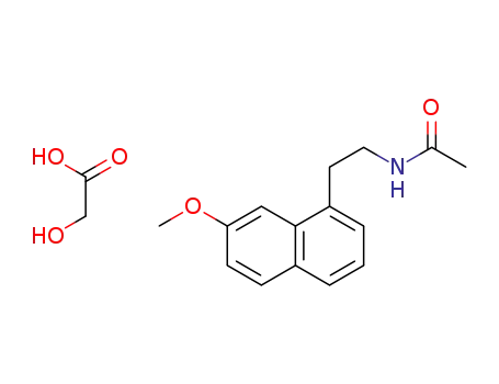 agomelatine glycolic acid adduct