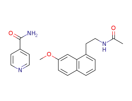 agomelatine isonicotinamide adduct