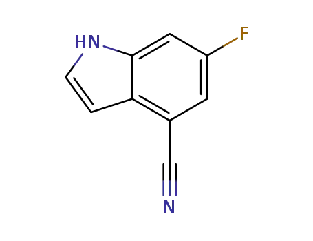 6-fluoro-1H-indole-4-carbonitrile