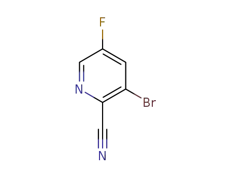 3-bromo-5-fluoropyridine-2- carbonitrile