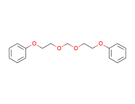 Molecular Structure of 13879-32-8 (1,1'-[methylenebis(oxyethane-1,2-diyloxy)]bisbenzene)