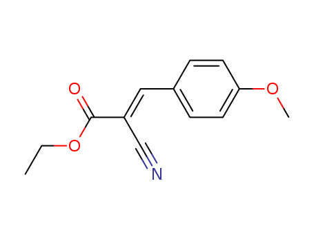 2-Propenoic acid, 2-cyano-3-(4-methoxyphenyl)-, ethyl ester, (2E)-