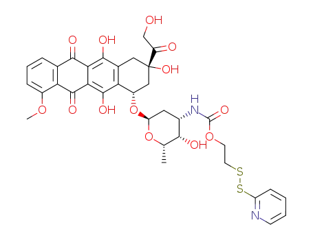 doxorubicin 2-(pyridy-2-yldithio)ethylcarbamate