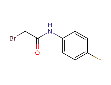 Molecular Structure of 2195-44-0 (2-BROMO-N-(4-FLUORO-PHENYL)-ACETAMIDE)