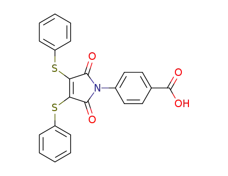 N-(p-benzoic acid)-3,4-dithiophenoylmaleimide
