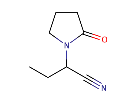 2-(2-oxo-1-pyrrolidinyl)butanenitrile