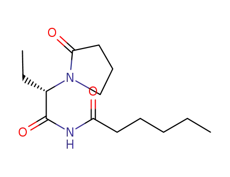 (S)-N-(2-(2-oxopyrrolidin-1-yl)butanoyl)hexanamide