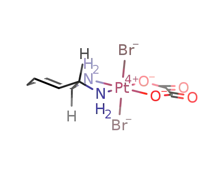 trans-[Pt(trans-(1R,2R)-1,2-cyclohexanediammine)(oxalate)Br2]