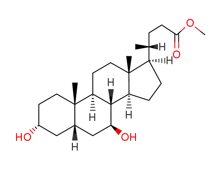 3α,7β-dihydroxy-5β-cholan-24-oic acid methyl ester