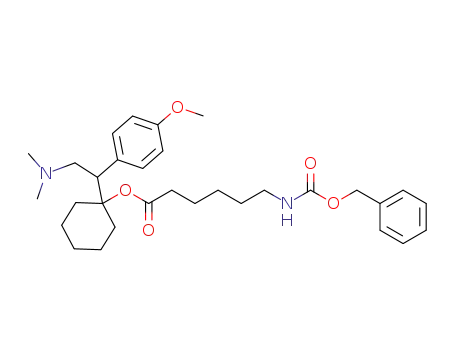1-(2-(dimethylamino)-1-(4-methoxyphenyl)ethyl)cyclohexyl 6-(((benzyloxy)carbonyl)amino)hexanoate