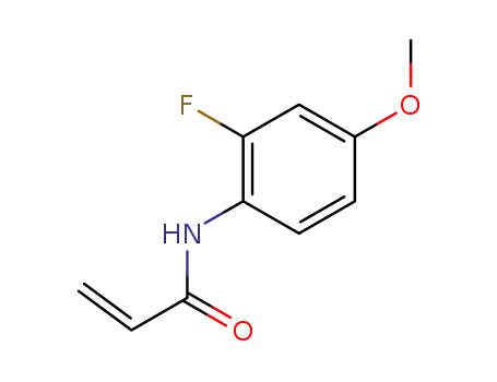 N-(2-fluoro-4-methoxyphenyl)acrylamide
