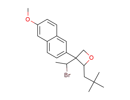 2-(1-bromoethyl)-2-(6-methoxylnaphth-2-yl)-5,5-dimethyl-1,3-epoxyhexane