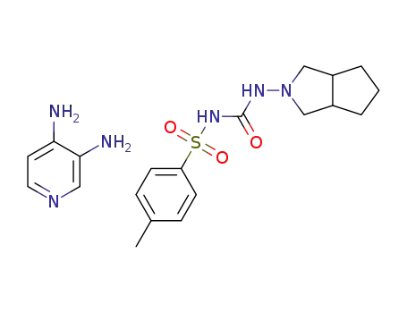 gliclazide-3,4-aminopyridine salt