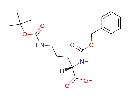 L-Ornithine,N5-[(1,1-dimethylethoxy)carbonyl]-N2-[(phenylmethoxy)carbonyl]-