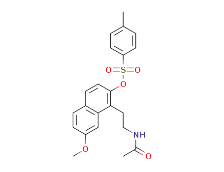 1-[2-(acetylamino)ethyl]-7-methoxynaphthalen-2-yl-4-methylbenzenesulphonate