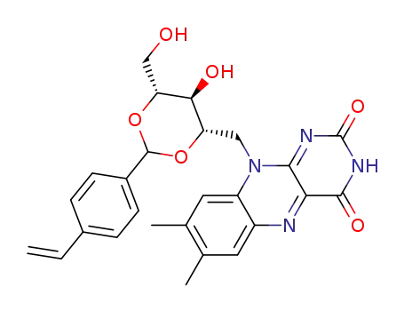 2',4'-p-vinylbenzylideneribo flavin