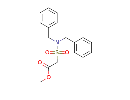 ethyl 2-(N,N-dibenzylsulfamoyl)acetate