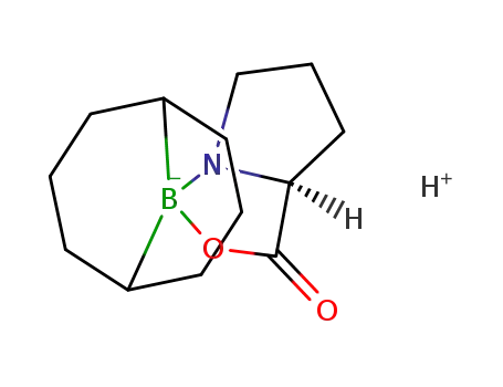 (S)-tetrahydro-3'H-9λ4-boraspiro[bicyclo[3.3.1]nonane-9,1'-pyrrolo[1,2-c][1,3,2]oxazaborol]-3'-one