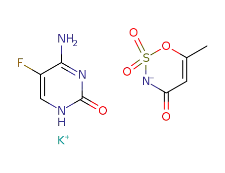 5-fluorocytosine acesulfame potassium