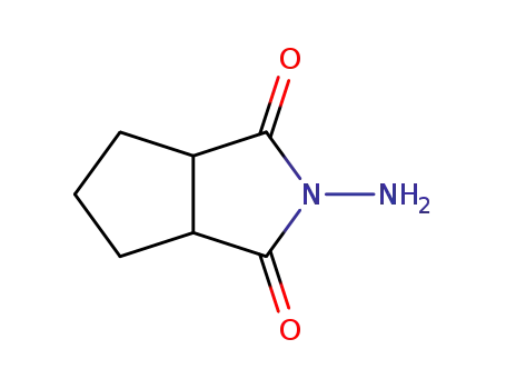 N-amino-1,2-cyclopentanedicarboximide