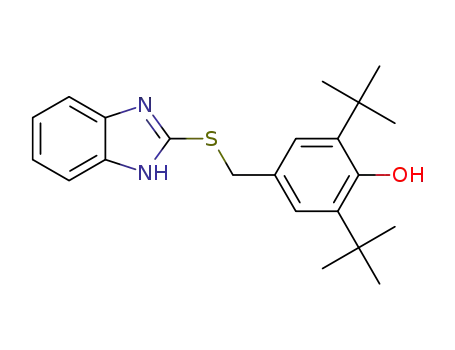 2-[(3,5-di(tert-butyl)-4-hydroxybenzyl)sulfanyl]-1H-benzimidazole