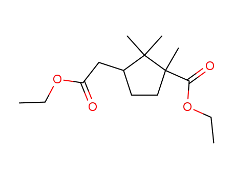 (3-ethoxycarbonyl-2,2,3-trimethyl-cyclopentyl)-acetic acid ethyl ester
