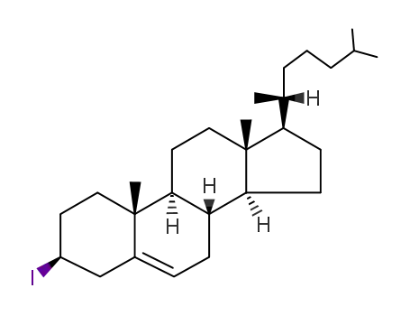 3-iodo-10,13-dimethyl-17-(6-methylheptan-2-yl)-2,3,4,7,8,9,11,12,14,15,16,17-dodecahydro-1H-cyclopenta[a]phenanthrene