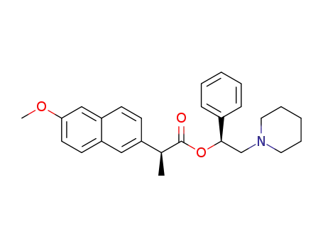 (2S)-(S)-1-phenyl-2-(piperidin-1-yl)ethyl 2-(2-methoxynaphthalen-6-yl)propanoate