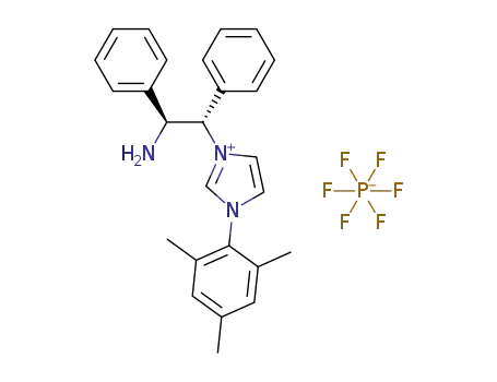 3-((1S,2S)-1,2-diphenyl-2-aminoethyl)-1-mesityl-imidazolium hexafluorophosphate