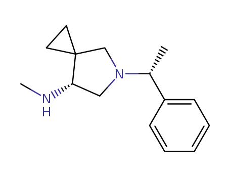 (R)-N-methyl-5-((R)-1-phenylethyl)-5-azaspiro[2.4]heptan-7-amine