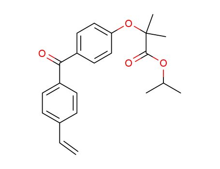 isopropyl 2-methyl-2-(4-(4-vinylbenzoyl)phenoxy)propanoate